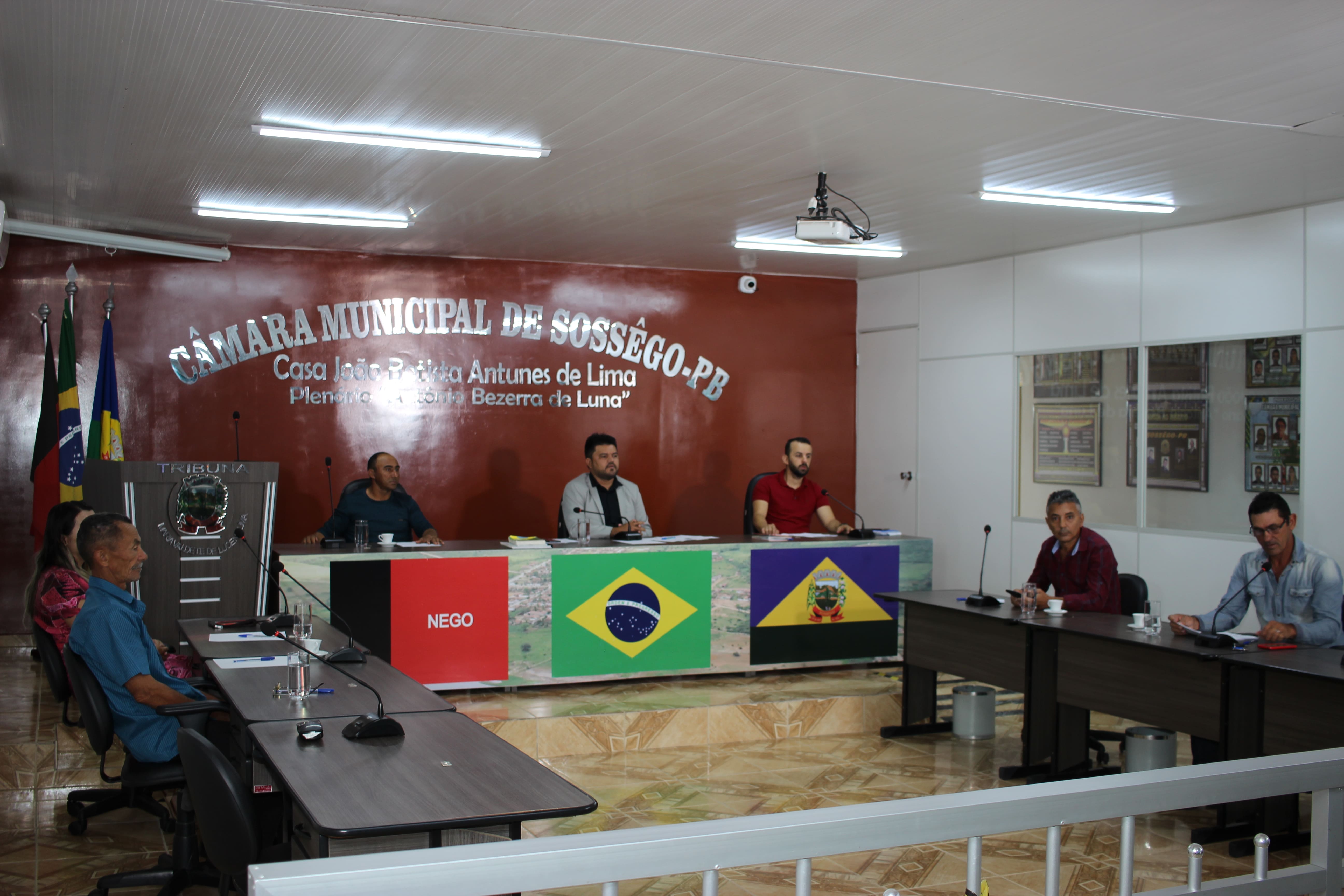 Imagem CÂMARA MUNICIPAL DE SOSSÊGO REALIZA 1º SESSÃO LEGISLATIVA 2023